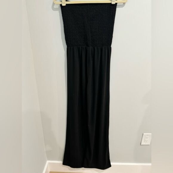 Strapless wide leg jumpsuit NWOT - Picture 7 of 12